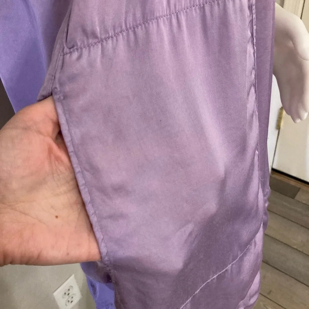 Free People Lilac Purple Babydoll Mini Dress XS